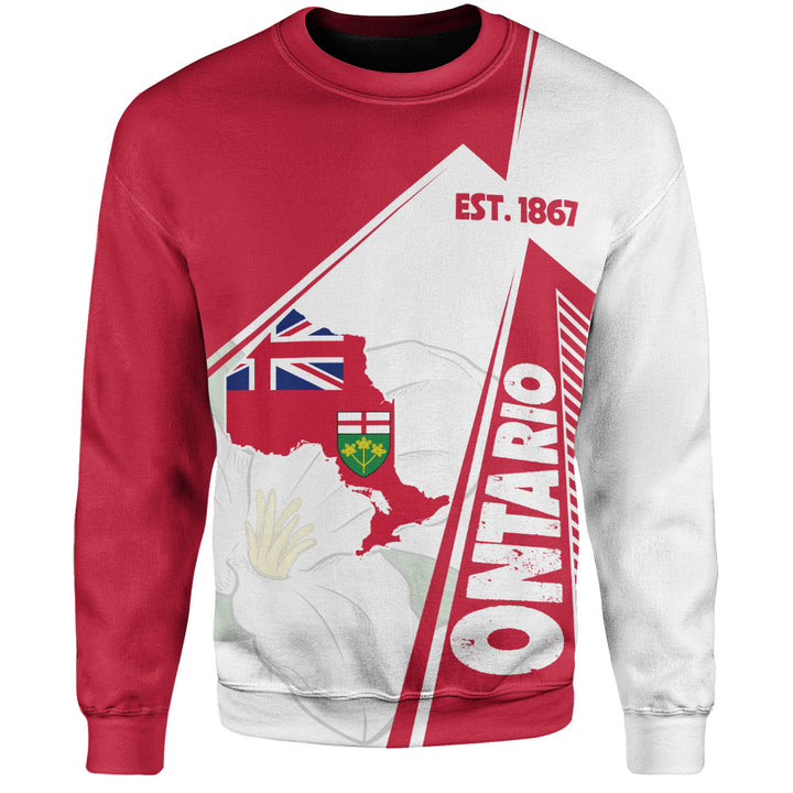 Ontario Sweatshirt United Provinces & Territories