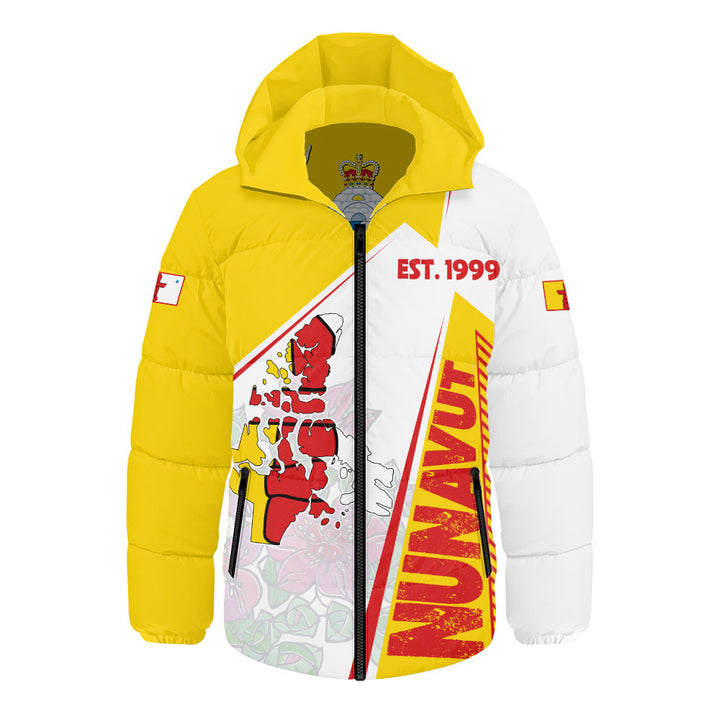 Nunavut Hooded Padded Jacket United Provinces & Territories