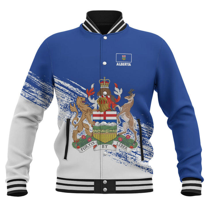 Alberta Baseball Jacket Pride Of The Provinces