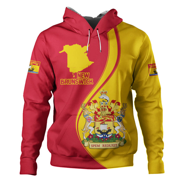 New Brunswick Hoodie Canada Territories Pride