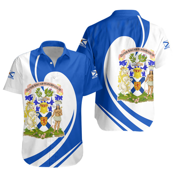 Quebec Short Sleeve Shirt Legacy Of The Noble Spirit