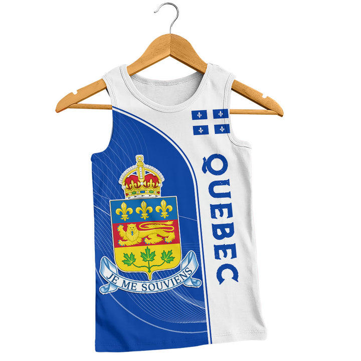Quebec Tank Top Proud Provincial Heritage
