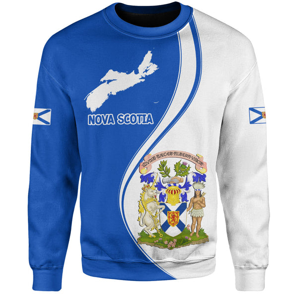 Nova Scotia Sweatshirt Canada Territories Pride