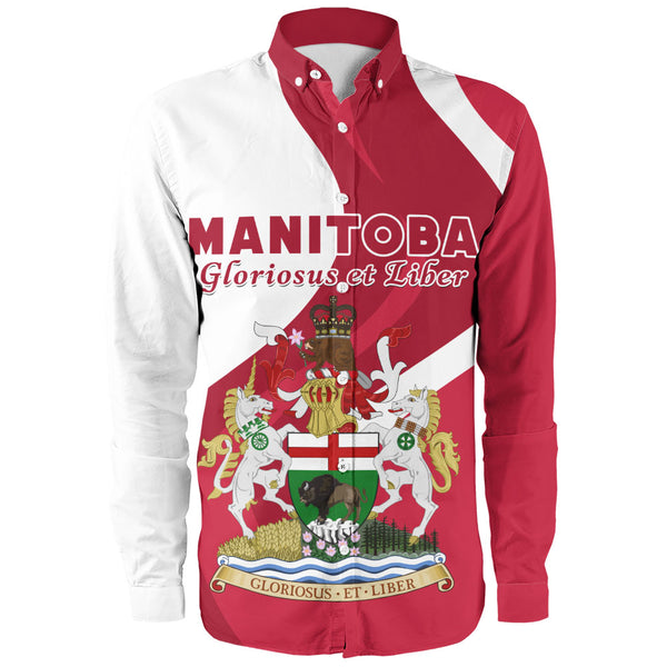 Manitoba Long Sleeve Shirt Crest Of Identity