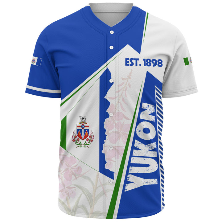 Yukon Baseball Shirt United Provinces & Territories