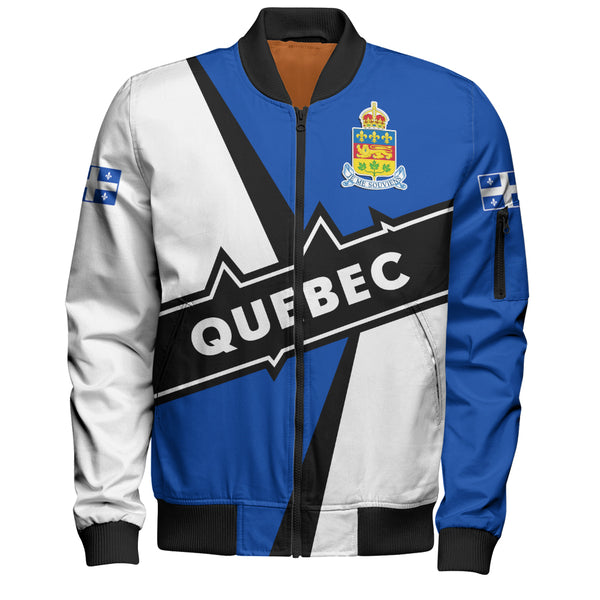 Quebec Bomber Jacket Loyal True North Provincial Style