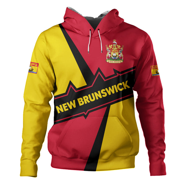 New Brunswick Hoodie Loyal True North Provincial Style