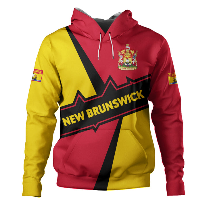 New Brunswick Hoodie Loyal True North Provincial Style