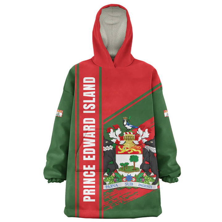 Prince Edward Island Snug Hoodie Heritage Strength Crest