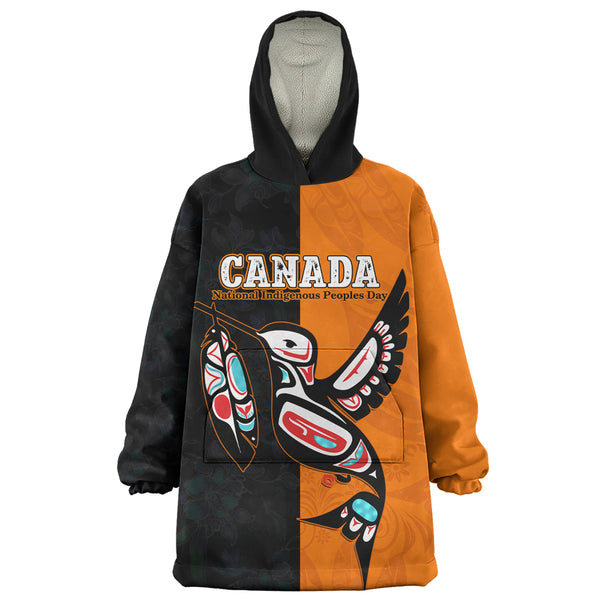 Canada Snug Hoodie Spirit Bird National Day Tribute
