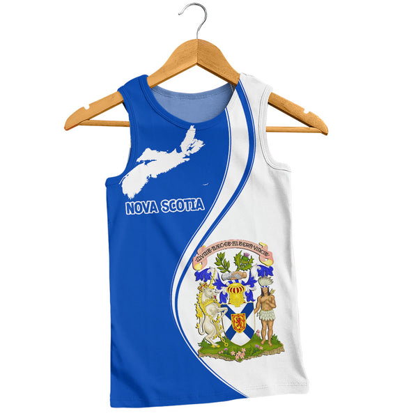Nova Scotia Tank Top Canada Territories Pride