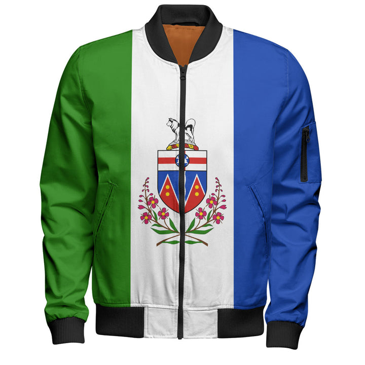 Yukon Bomber Jacket Flag Minimalist Pride Style