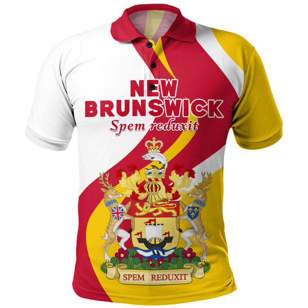 New Brunswick Polo Shirt Crest Of Identity