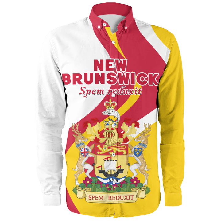 New Brunswick Long Sleeve Shirt Crest Of Identity