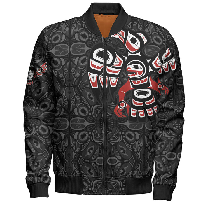 Canada Bomber Jacket Echoes Of The Raven Claw