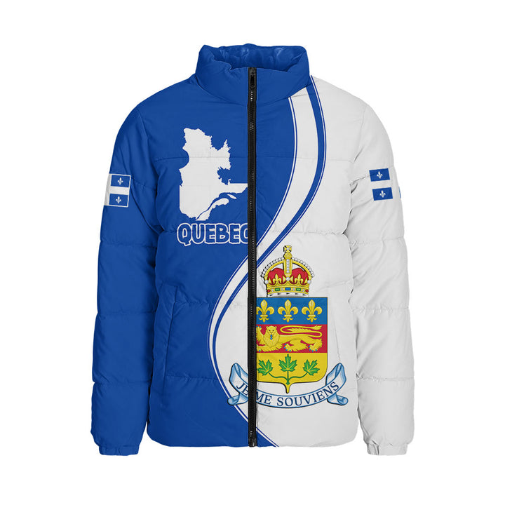 Quebec Padded Jacket Canada Territories Pride