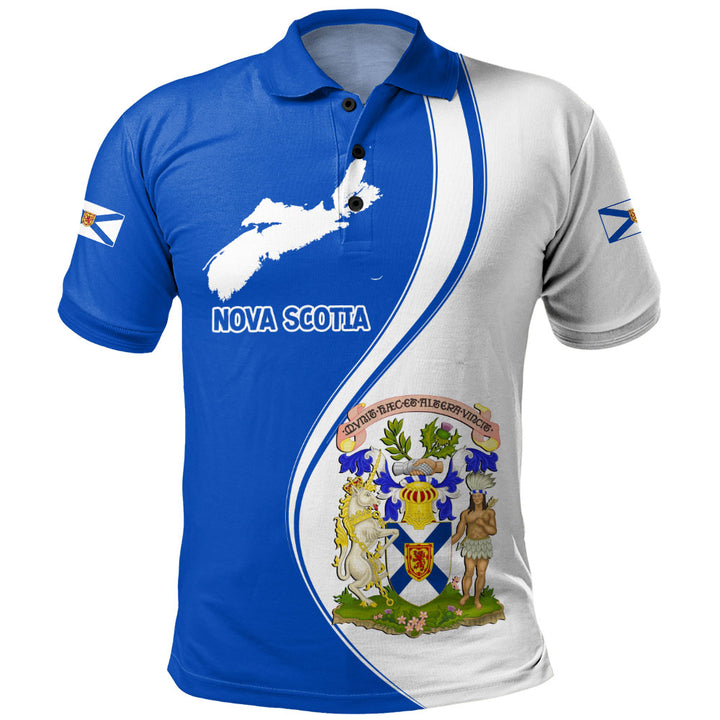 Nova Scotia Polo Shirt Canada Territories Pride