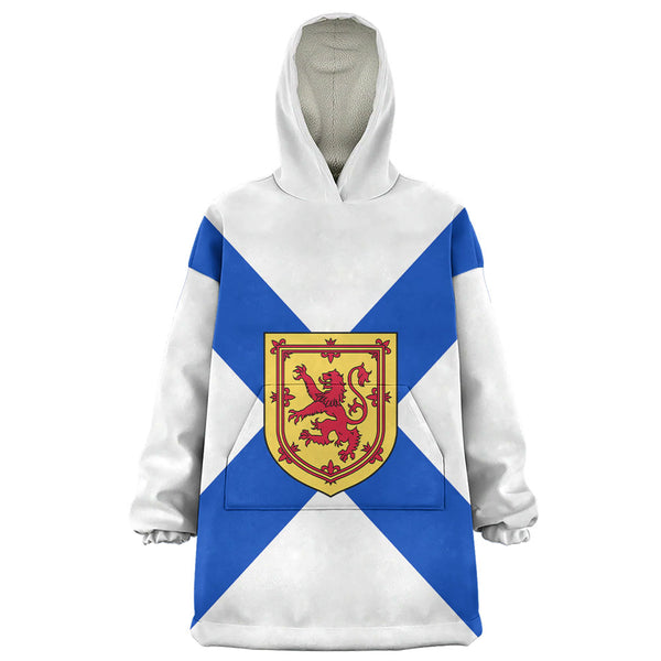 Nova Scotia Snug Hoodie Flag Minimalist Pride Style