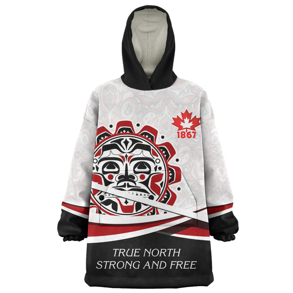 Canada Snug Hoodie Canada Sun Spirit 1867 True North Heritage
