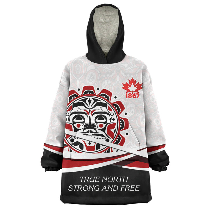 Canada Snug Hoodie Canada Sun Spirit 1867 True North Heritage