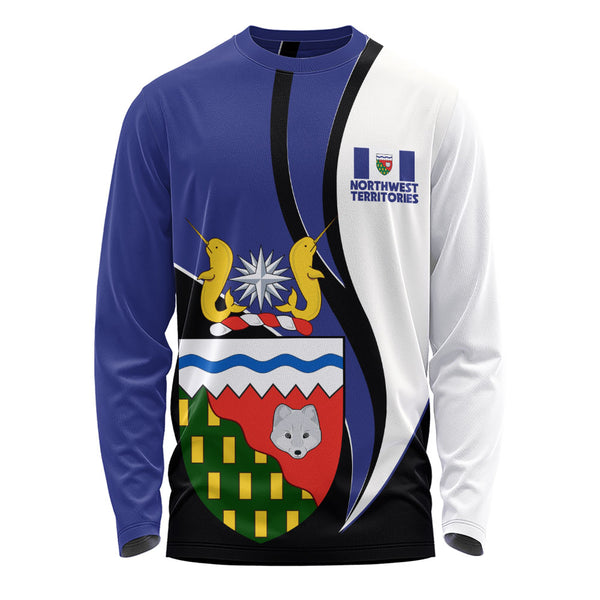 Northwest Territories Long Sleeve T-Shirt Heritage Pride Of The North