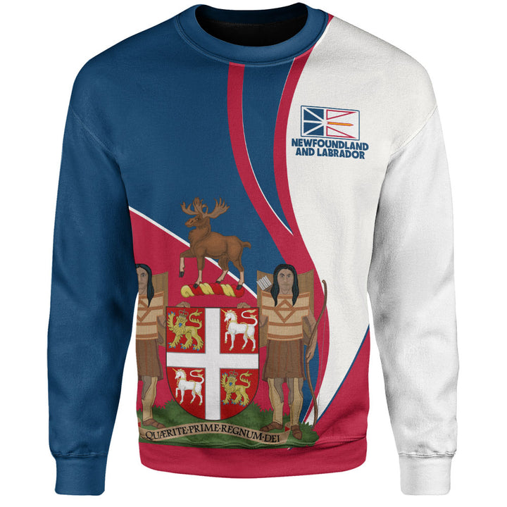 Newfoundland & Labrador Sweatshirt Heritage Pride Of The North