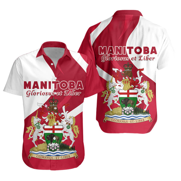 Manitoba Short Sleeve Shirt Crest Of Identity