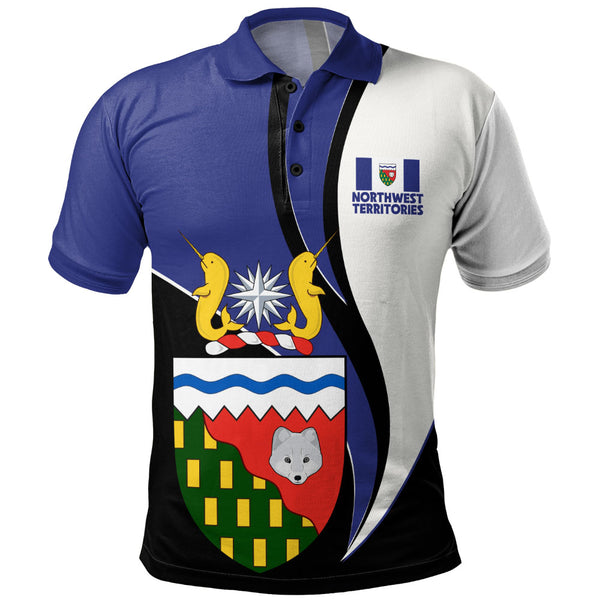 Northwest Territories Polo Shirt Heritage Pride Of The North