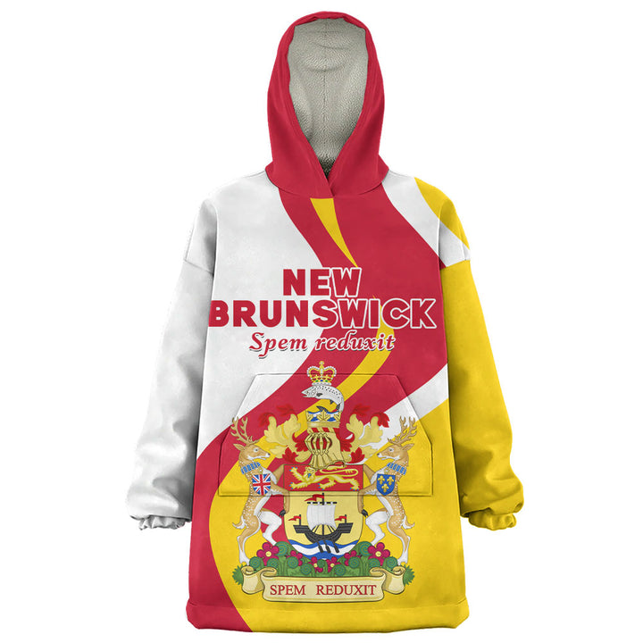 New Brunswick Snug Hoodie Crest Of Identity