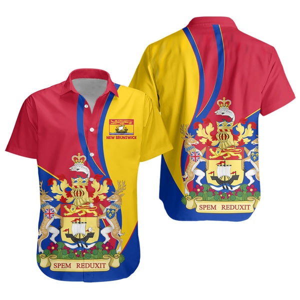 New Brunswick Short Sleeve Shirt Heritage Pride Of The North
