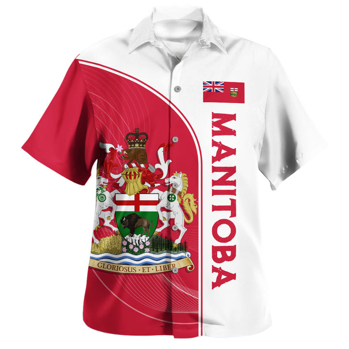 Manitoba Bowling Shirt Proud Provincial Heritage