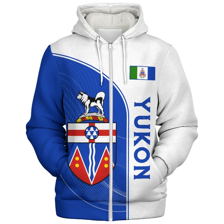 Yukon Sherpa Hoodie Proud Provincial Heritage