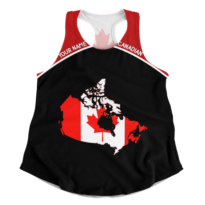 Canada Women Tank Red North Classic Canadian Heritage Wear