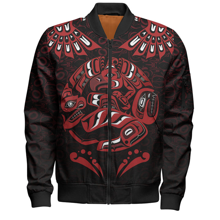 Canada Bomber Jacket Haida Echo Of The Ancients