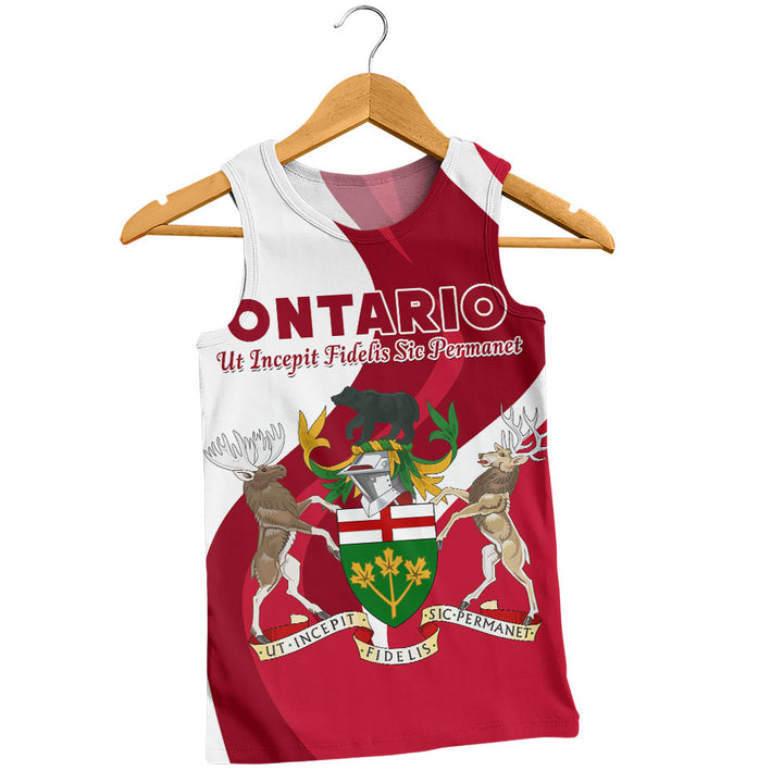 Ontario Tank Top Crest Of Identity