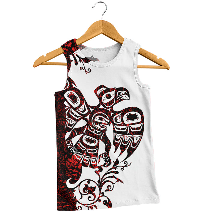 Canada Tank Top Red Sky Flight Haida Edition