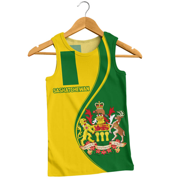 Saskatchewan Tank Top Canada Territories Pride