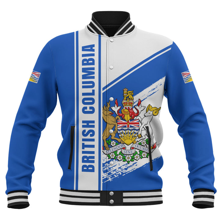 British Columbia Baseball Jacket Heritage Strength Crest