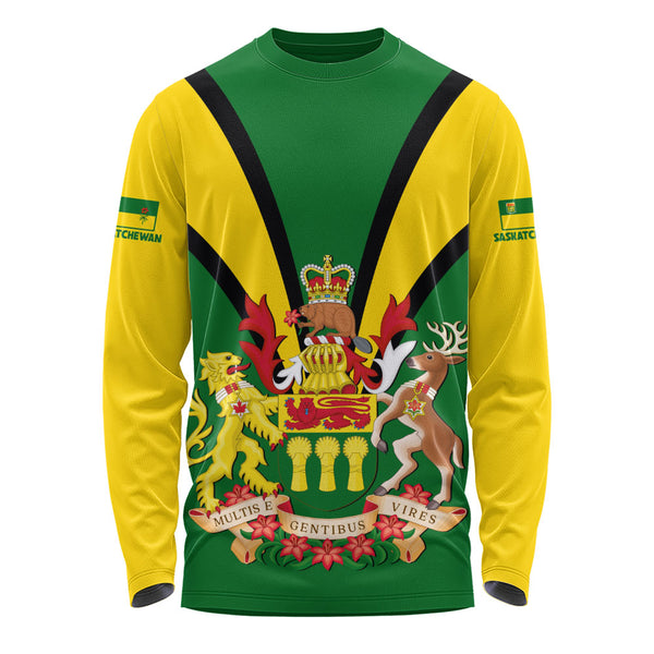 Saskatchewan Long Sleeve T-Shirt Proud Provinces Collection