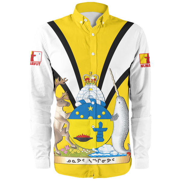 Nunavut Long Sleeve Shirt Proud Provinces Collection