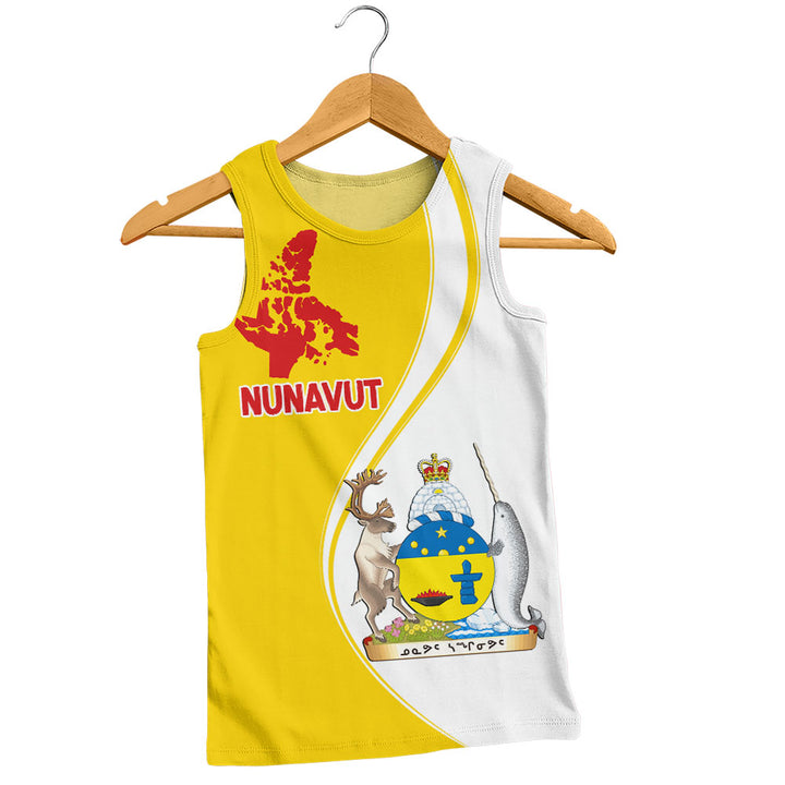 Nunavut Tank Top Canada Territories Pride