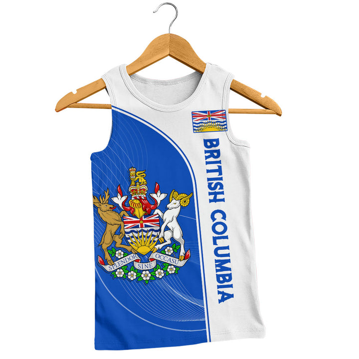 British Columbia Tank Top Proud Provincial Heritage