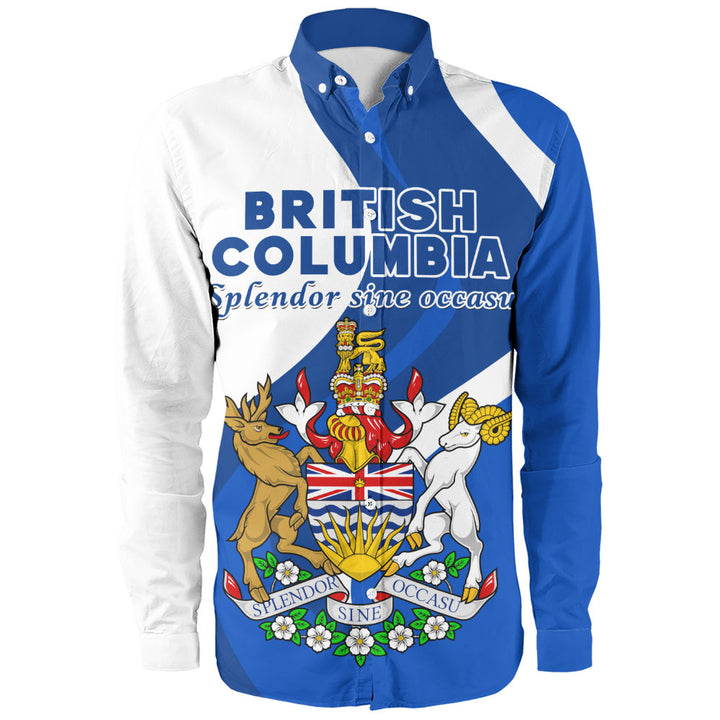 British Columbia Long Sleeve Shirt Crest Of Identity