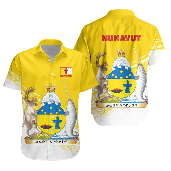 Nunavut Short Sleeve Shirt Pride Of The Provinces