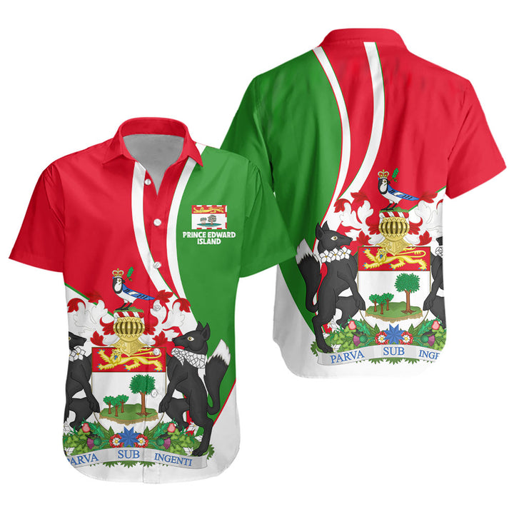 Prince Edward Island Short Sleeve Shirt Heritage Pride Of The North
