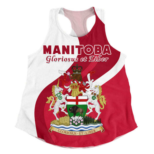 Manitoba Women Tank Crest Of Identity
