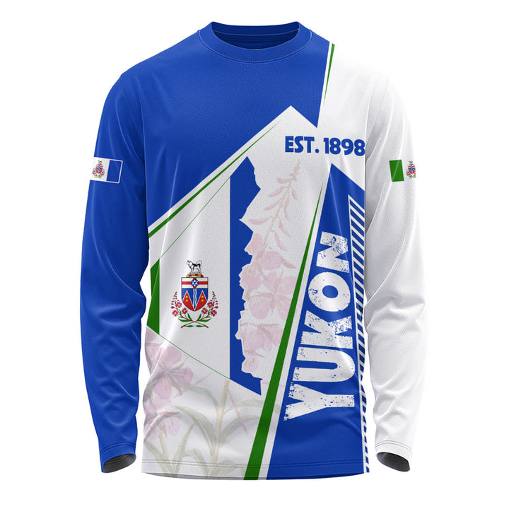 Yukon Long Sleeve T-Shirt United Provinces & Territories