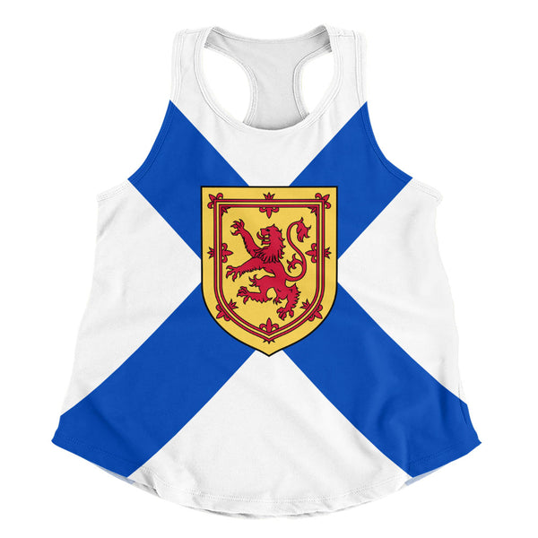Nova Scotia Women Tank Flag Minimalist Pride Style