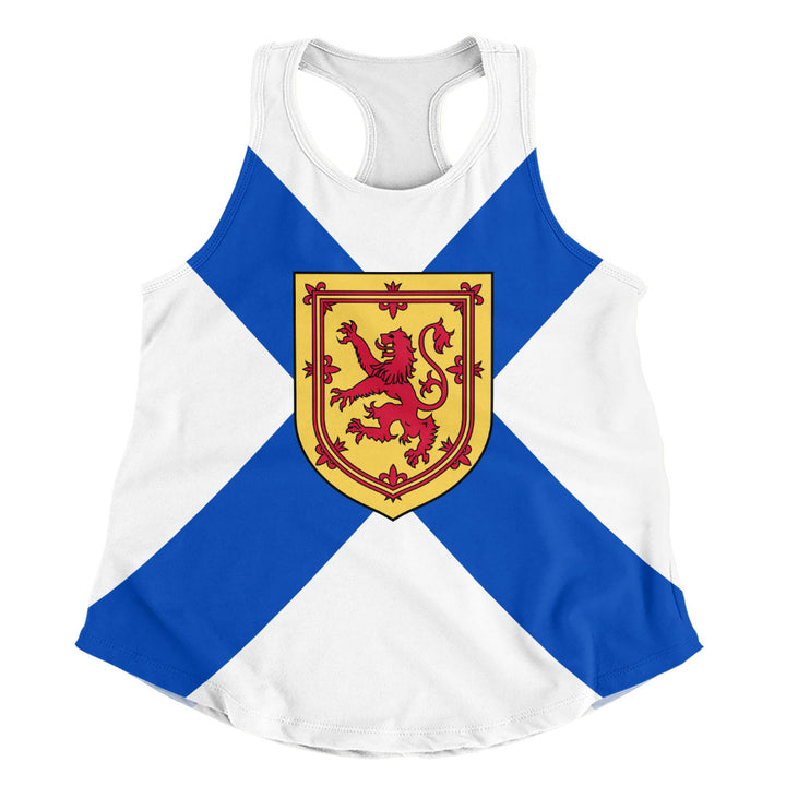 Nova Scotia Women Tank Flag Minimalist Pride Style