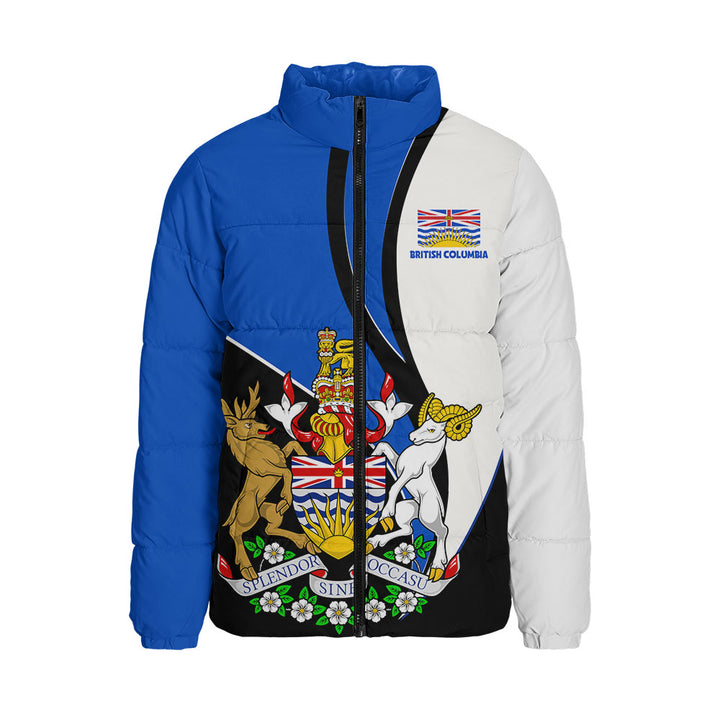 British Columbia Padded Jacket Heritage Pride Of The North